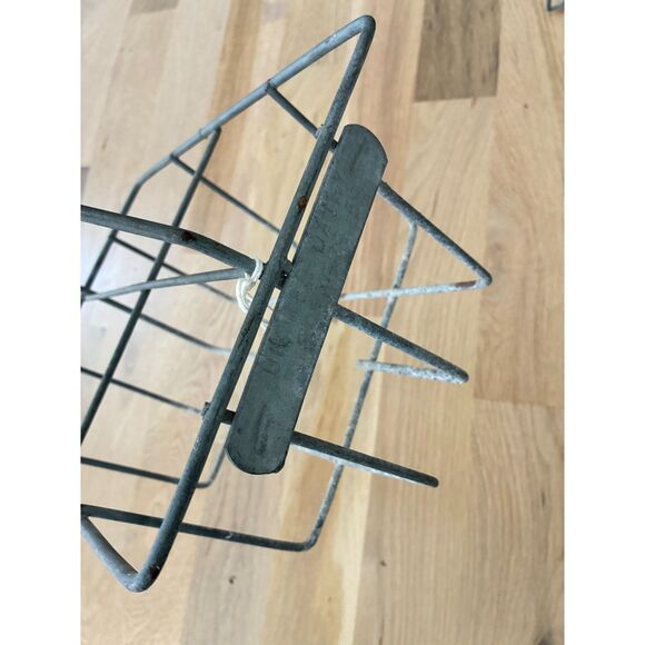 KitchenCraft Other - Vintage Metal Wire Milk Bottle Carrier Holder Set
